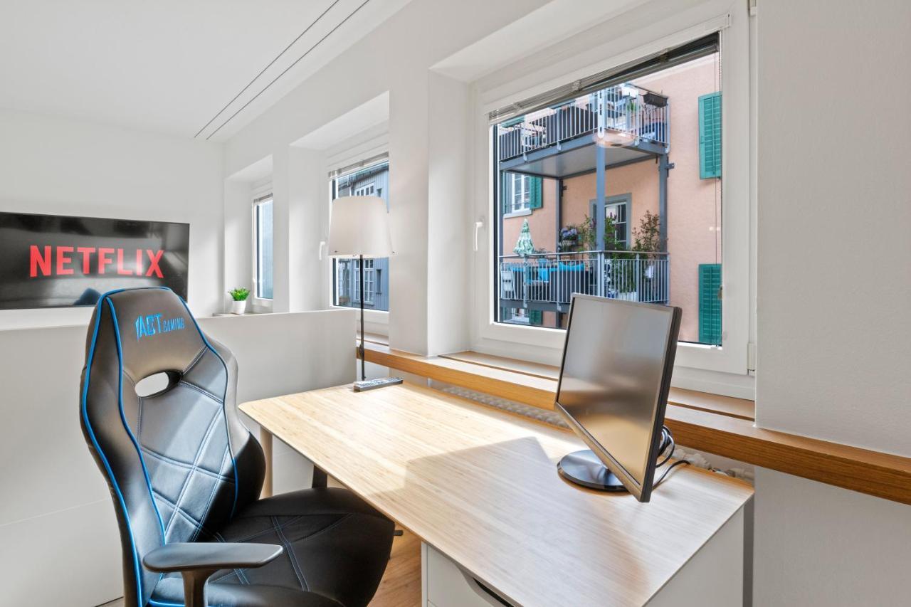 Pearlstay - City Center Twin Bed Workplace Washer Winterthur Exteriör bild