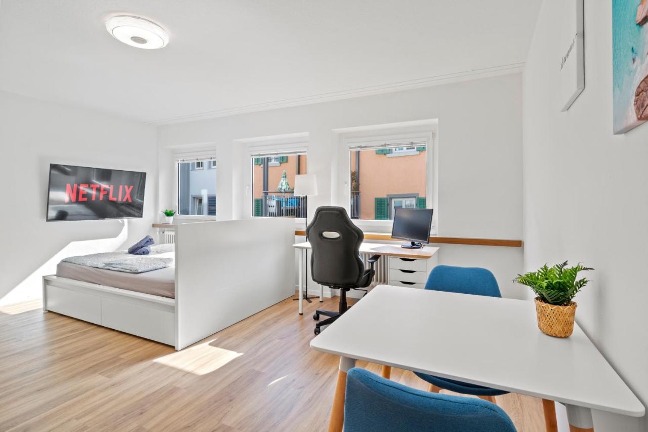 Pearlstay - City Center Twin Bed Workplace Washer Winterthur Exteriör bild